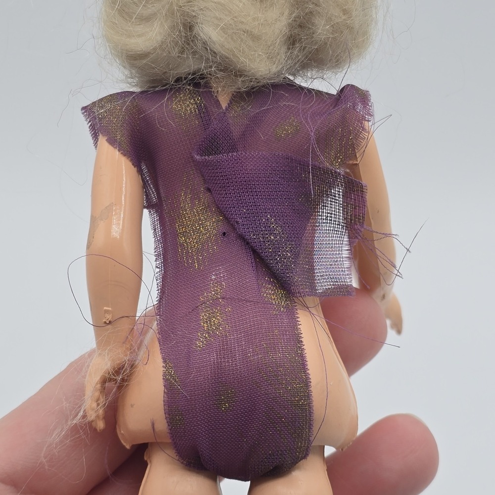 Vintage 8" Walker Doll Hard Plastic Sleep Eyes Head Turns - Picture 8 of 16